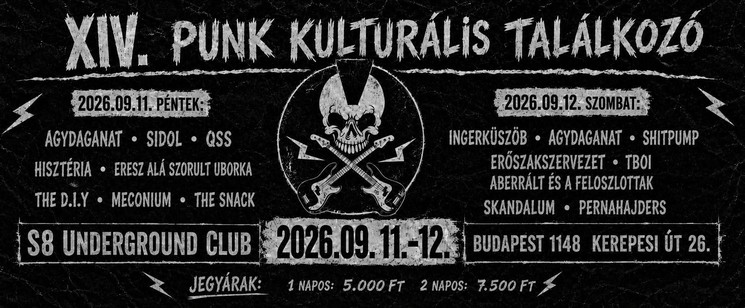 Punk Kulturális Találkozó 2026