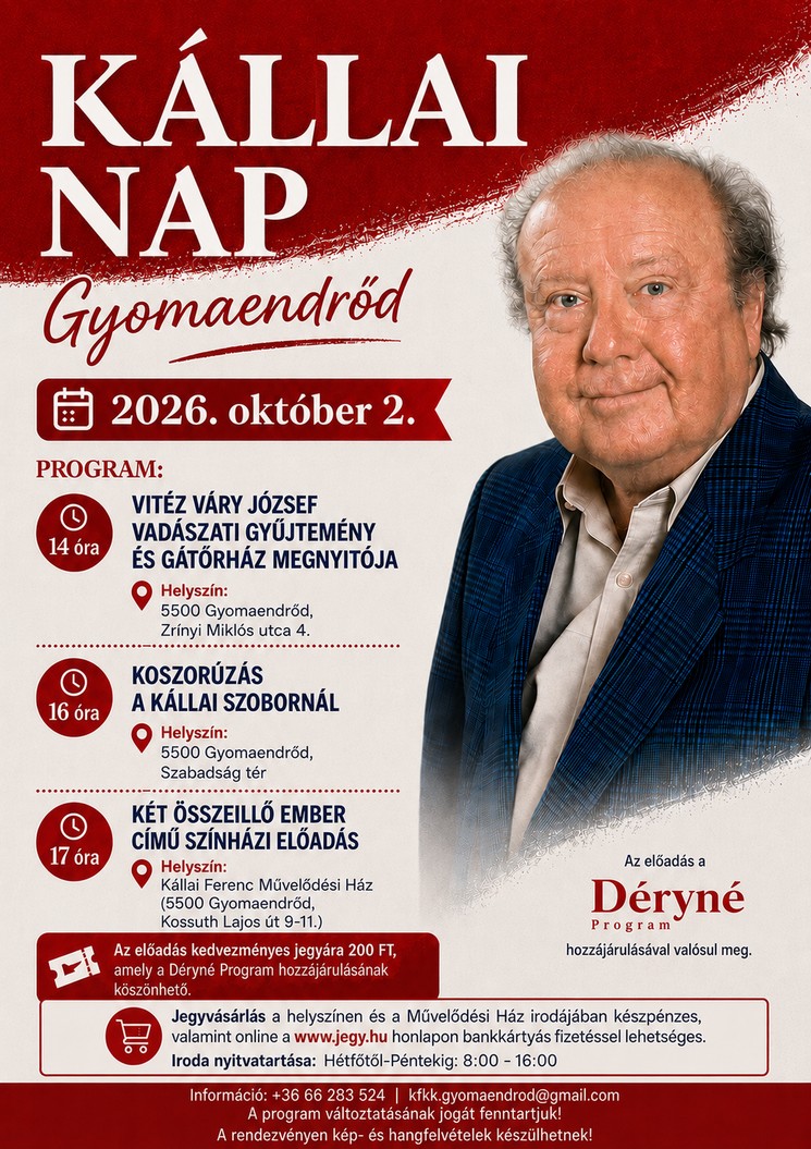 Kállai Nap Gyomaendrőd 2026
