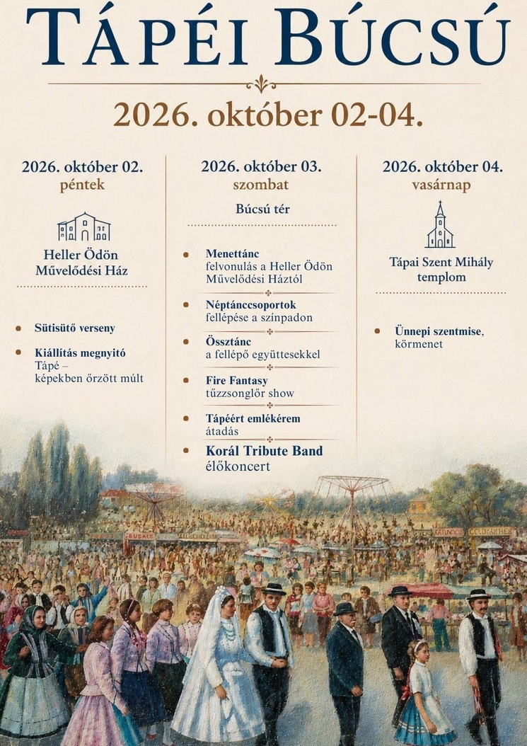 Tápéi Búcsú 2026 Szeged