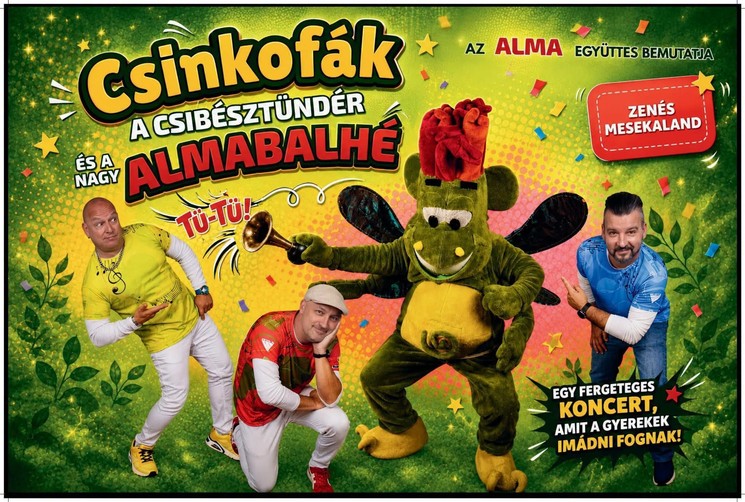 Alma Együttes koncertek 2026 - Fellépések, előadások műsornaptára