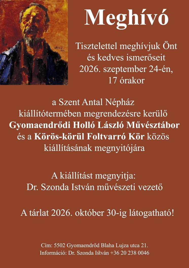 Gyomaendrőd kiállítás 2026