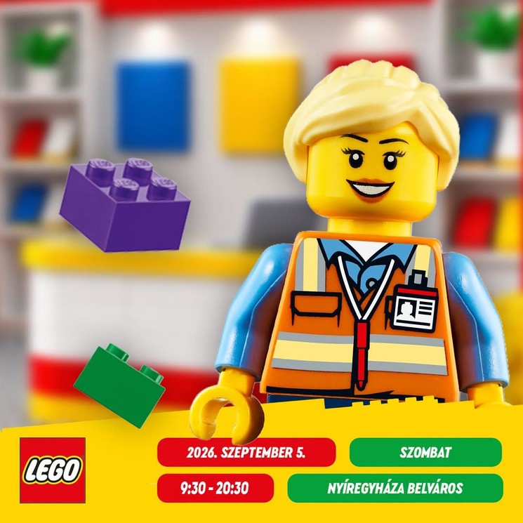 LEGO® Játékváros Nyíregyháza 2026