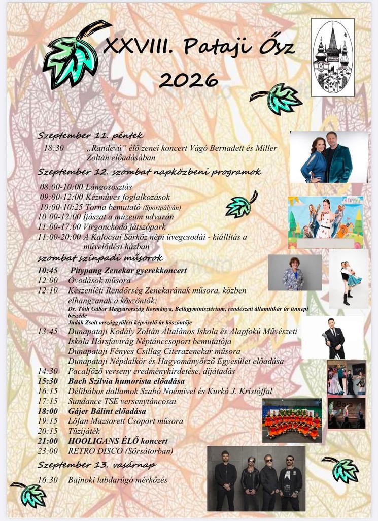 Pataji Ősz 2025 Dunapataj