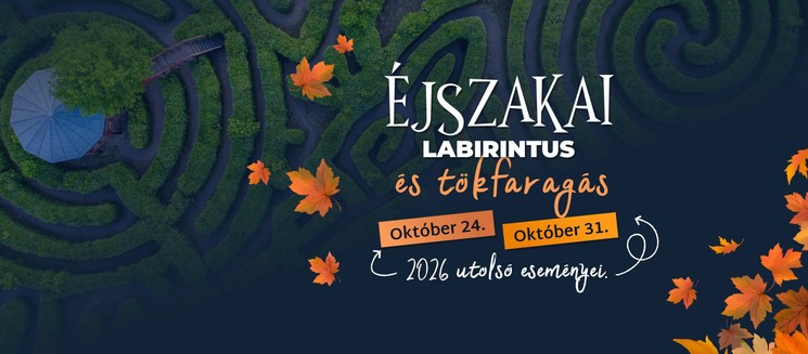 Éjszakai labirintus Ópusztaszer 2026 - Élmények és kalandok a Csillagösvény Labirintusban
