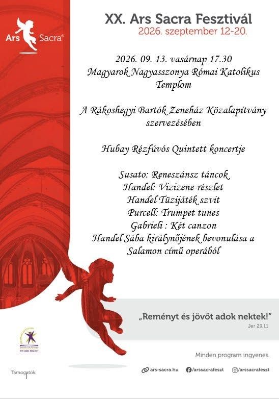 Rákoshegyi Bartók Zeneház koncertek, programok, rendezvények 2026 Budapest