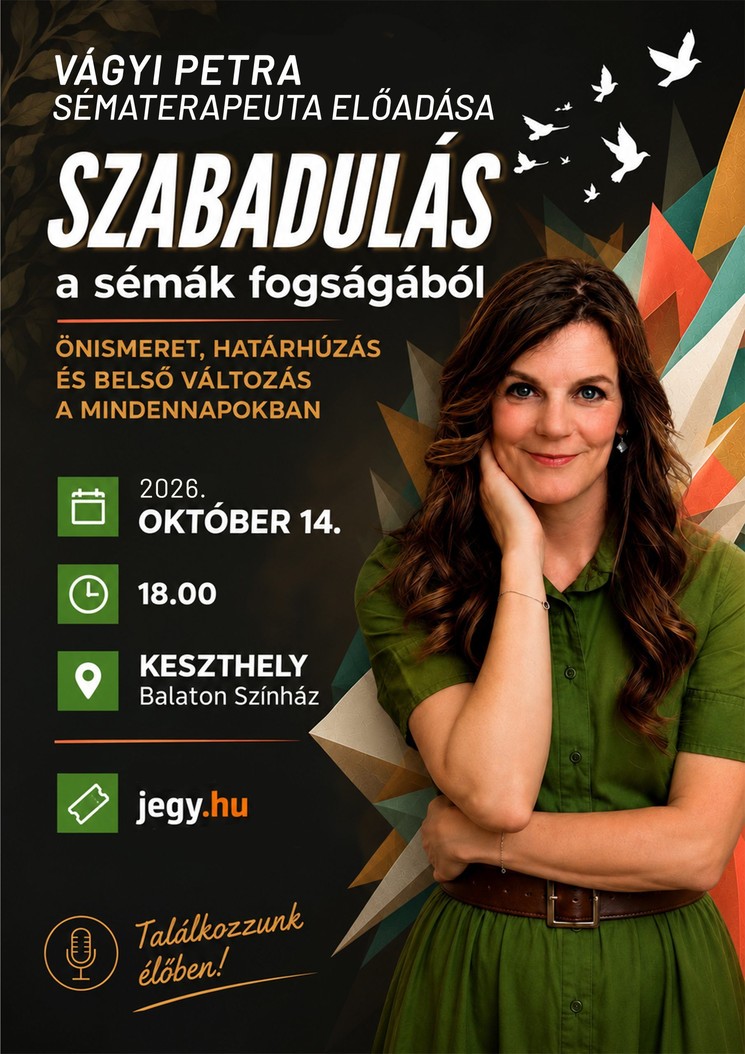 Ismeretterjesztő előadások 2026  Balaton Színház Keszthely