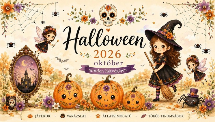 Halloween a Piczinke Póniudvarban 2026 Budapest - A cukorkoponya buli
