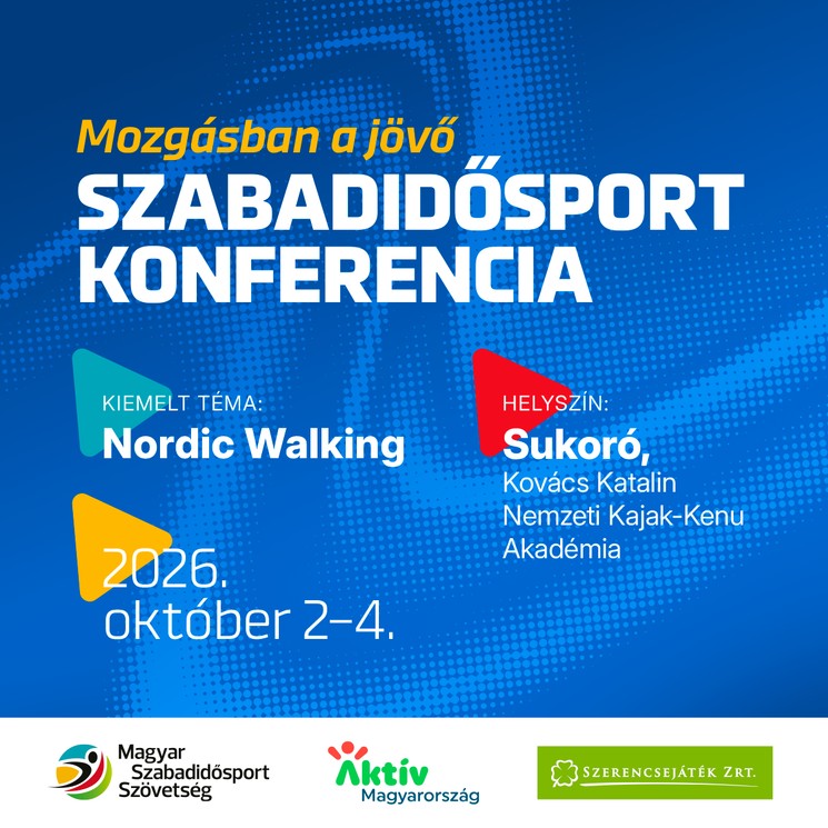 NOWA konferencia 2026 - Mozgásban a jövő - Szabadidősport Konferencia