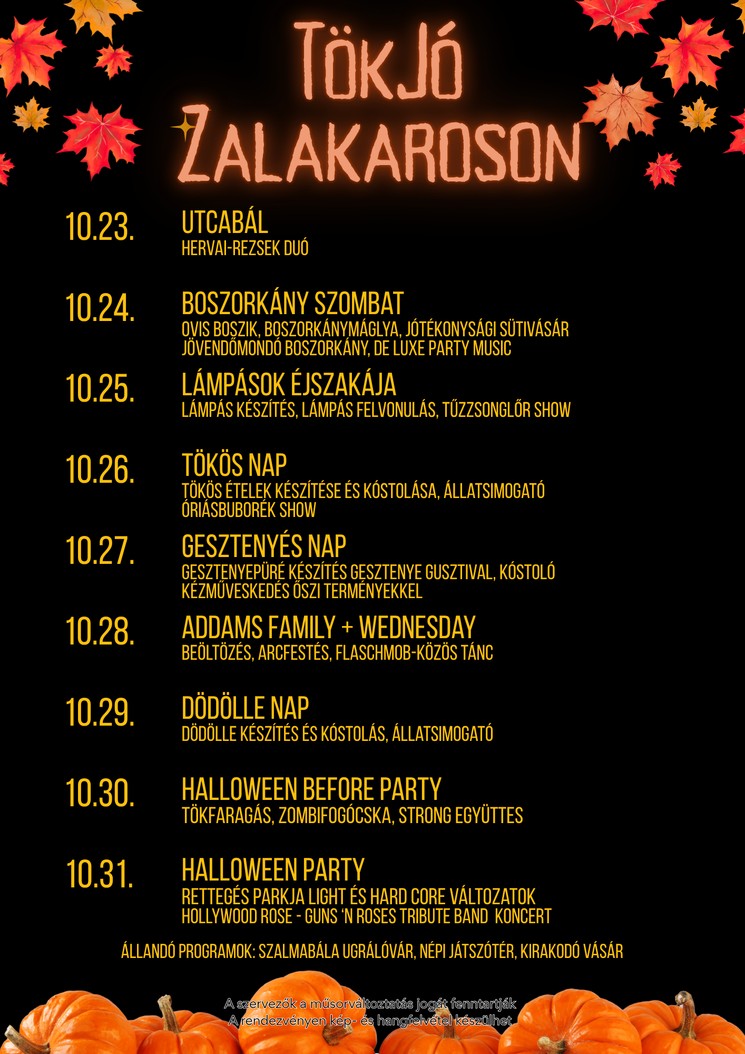 Tök jó Zalakaroson 2026