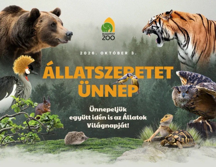 Állatszeretet Fesztivál Budapest 2026 - Állatszeretet Ünnep a Fővárosi Állatkertben