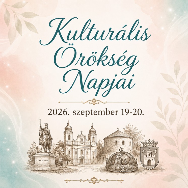 Kulturális Örökség Napjai Székesfehérvár 2026