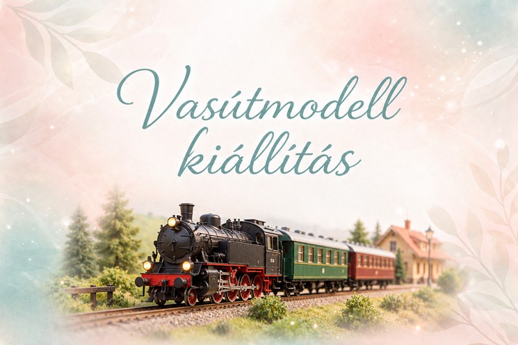 Vasútmodell Kiállítás Szolnok 2026