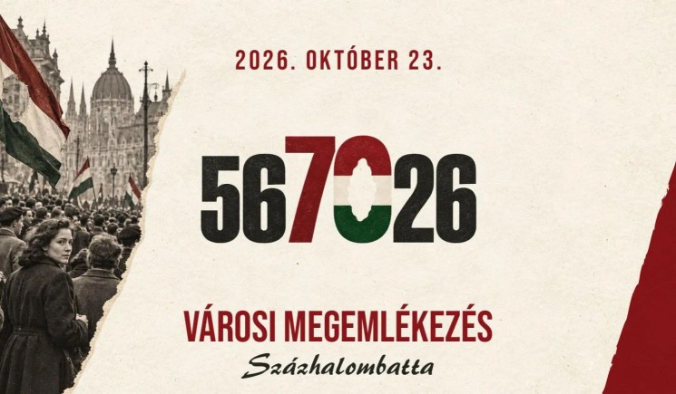 2026. október 23. Százhalombatta - Városi megemlékezés