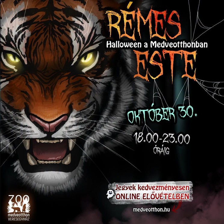 Veresegyház Halloween 2026 - Rémes este a Medveotthonban