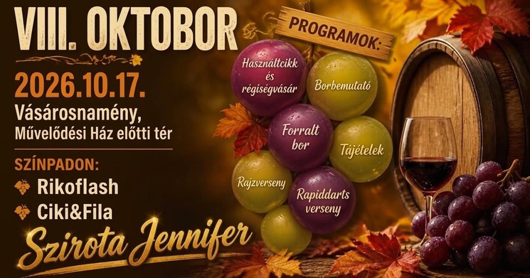 OktóBor Vásárosnamény 2026