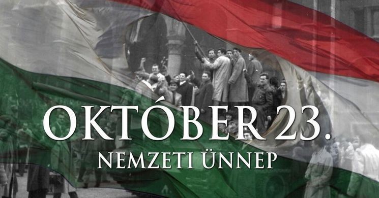 2026. október 23. Komló - Ünnepi megemlékezés az 1956-os forradalom és szabadságharc évfordulóján