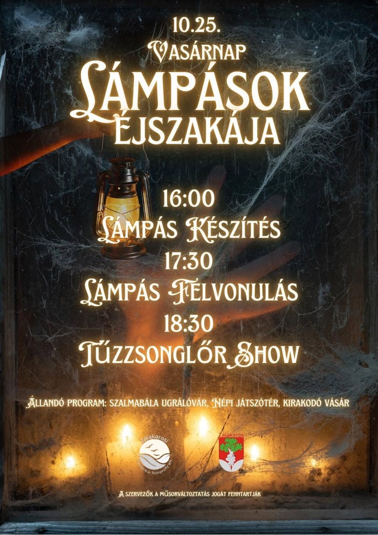 Lámpások éjszakája 2026 Zalakaros