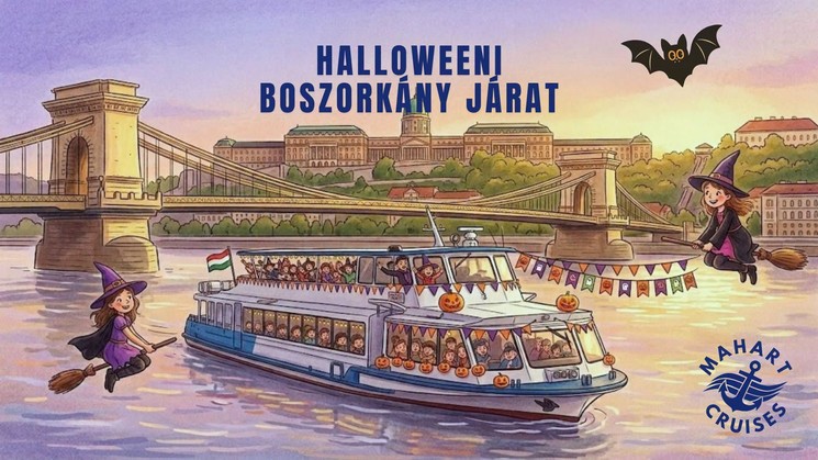 Gyerekhajó Budapest 2026 -   Gyerekhajó járat a Halloween jegyében