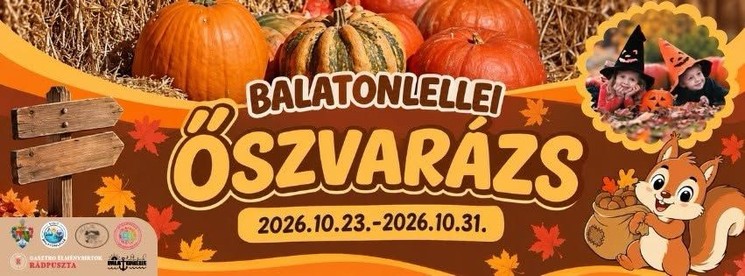 Őszi szünet programok 2026 Balatonlelle - Őszvarázs a tóparton