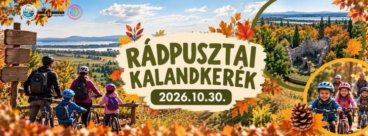 Őszi kaland 2026 Balatonlelle - Élménytúra bringával, rollerrel vagy görkorival Rádpusztára