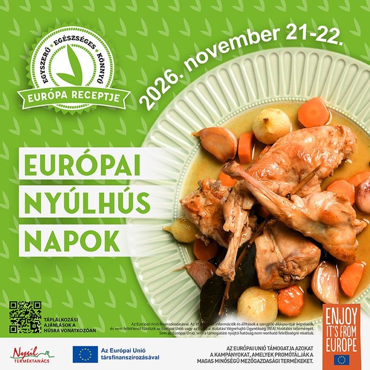 Európai Nyúlhús Napok 2026 - Különleges gasztronómiai élmények ínyenceknek