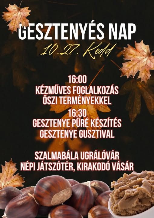 Gesztenyés Nap 2026 Zalakaros