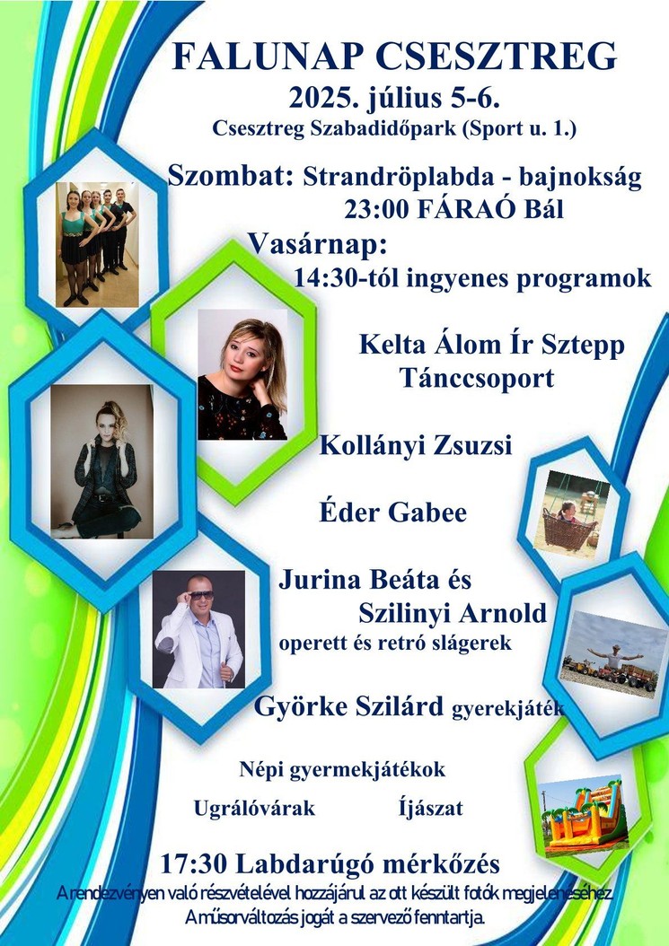 Csesztreg Falunap 2025