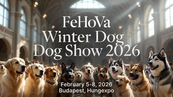 Dog Show 2026 Budapest - CACIB kutyakiállítás