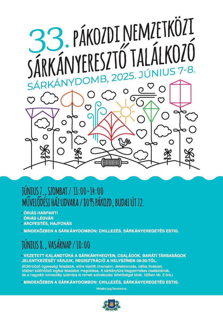 Nemzetközi Sárkányeresztő Találkozó Pákozd 2025