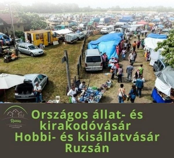 Országos állat- és kirakodóvásár Ruzsa 2026 - Hobbi- és kisállatvásár