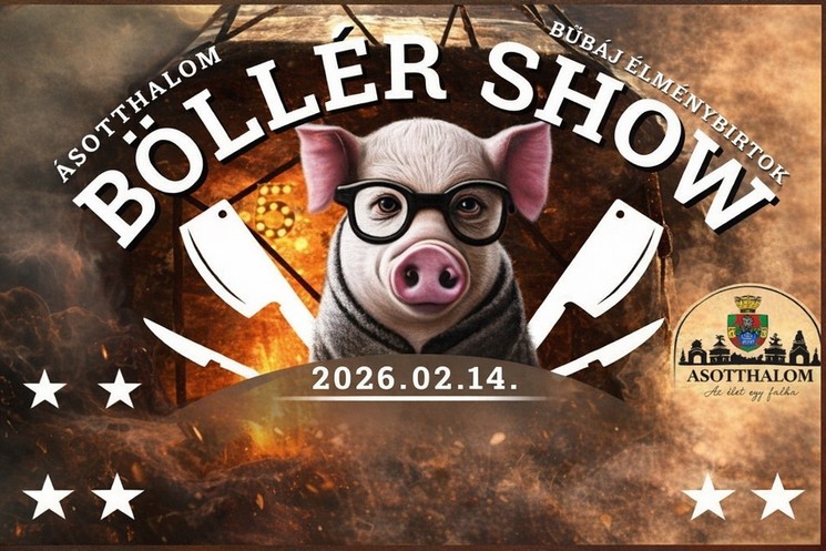 Ásotthalom Böllérnap 2026 - Böllér show kolbásztöltő- és sütőverseny 