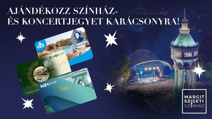 Ajándék belépőjegy. Ajándékozz koncert- vagy színházjegyet Karácsonyra