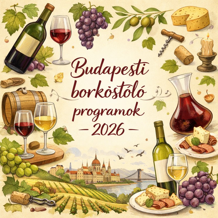 Budapesti borkóstoló 2026 - Programok, események, rendezvények