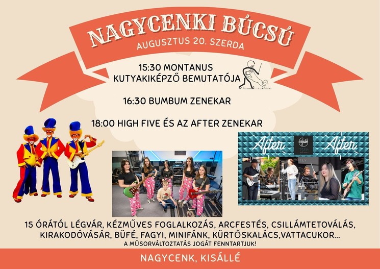 Búcsú Nagycenk 2025