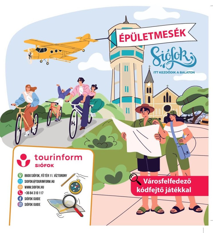 Siófoki séták 2026- Tematikus séták diákoknak