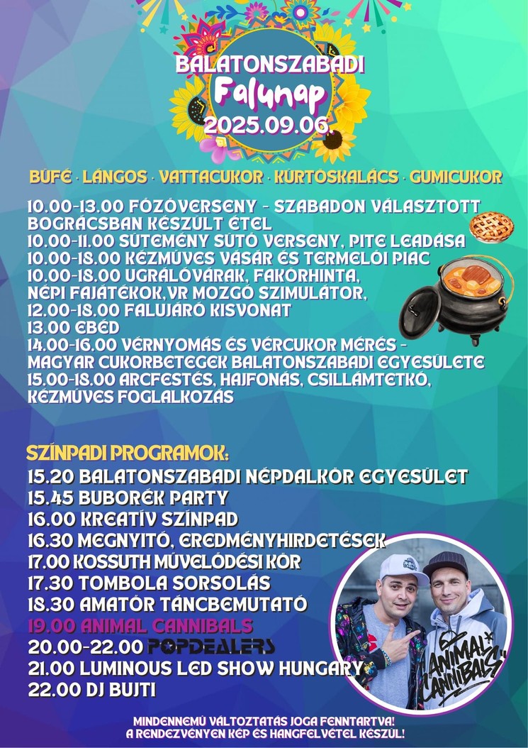 Falunap Balatonszabadi 2025