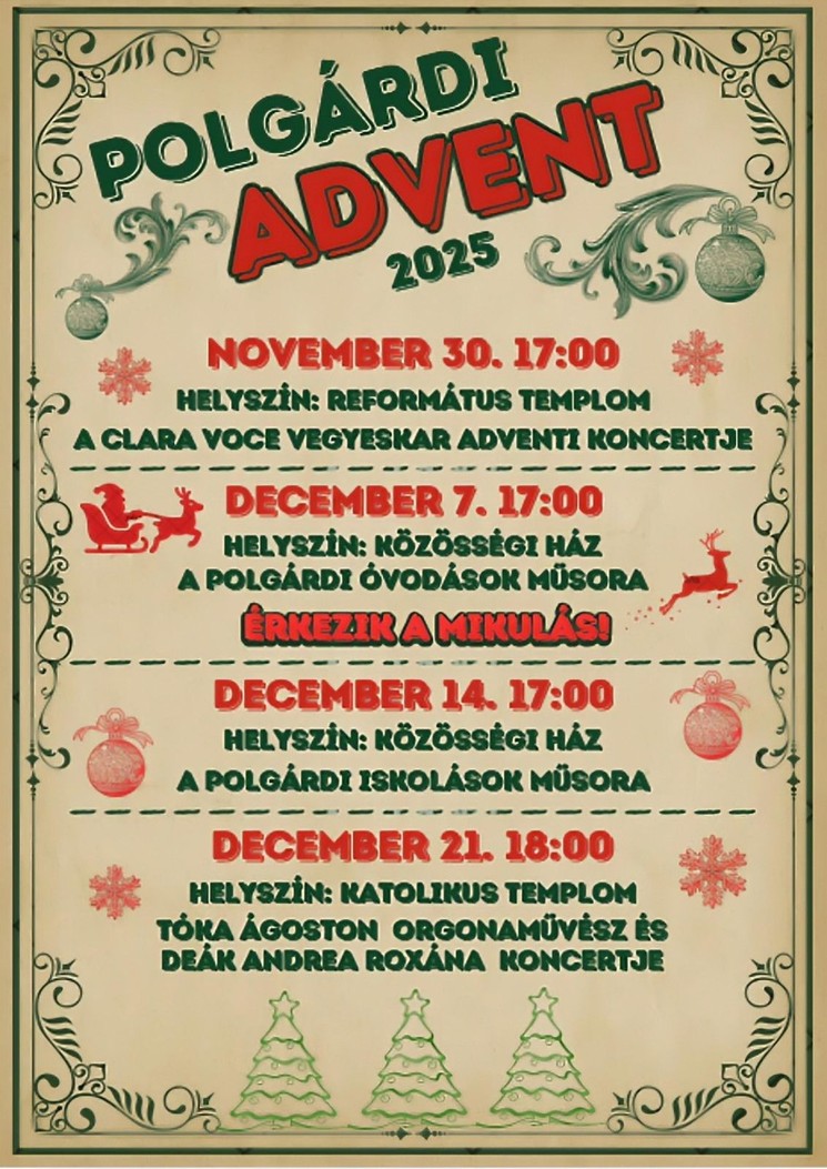 Polgárdi Advent 2025