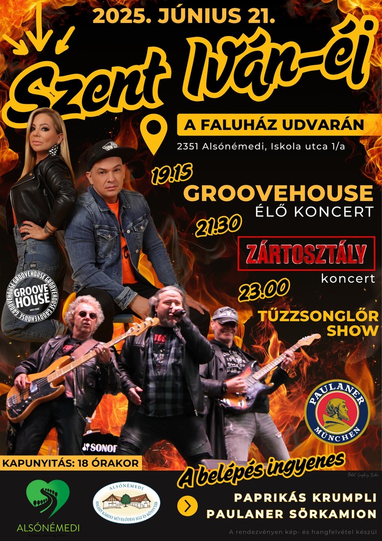 Szent Iván-éj Alsónémedi 2025