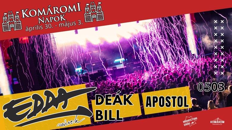 Monostori Erőd koncert Komárom 2026
