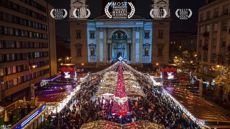 Adventi vásár Budapest 2025. Adventi Ünnep a Szent István Bazilikánál