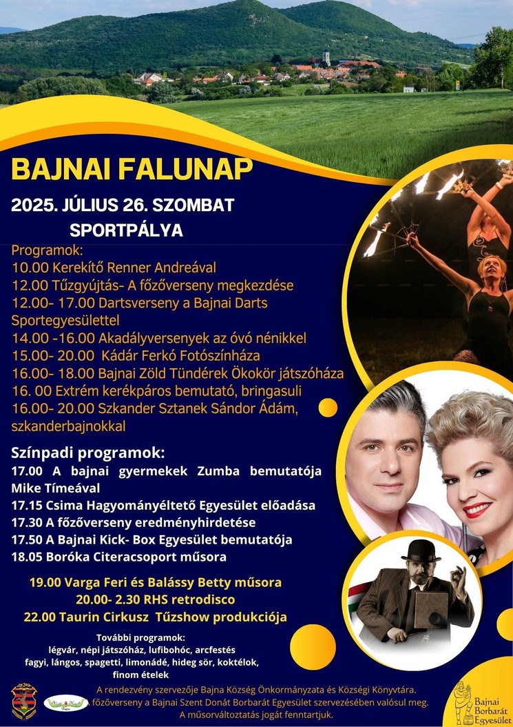 Bajnai Falunap  2025