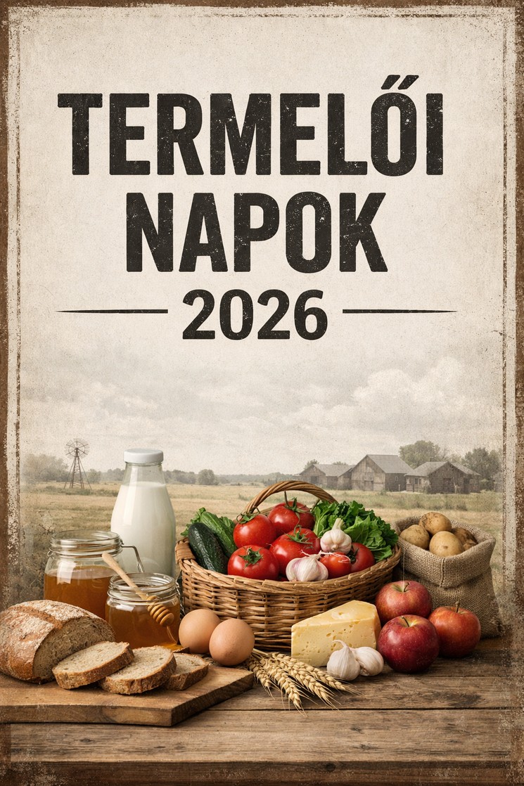 Péteri Piac Sajószentpéter 2026 - Termelői napok