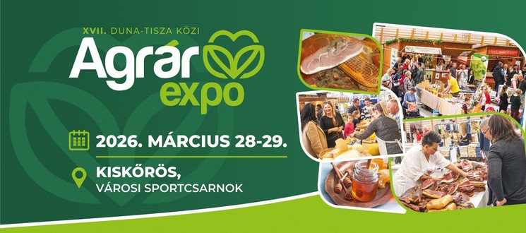 Duna-Tisza közi Agrárexpo Kiskőrös 2026