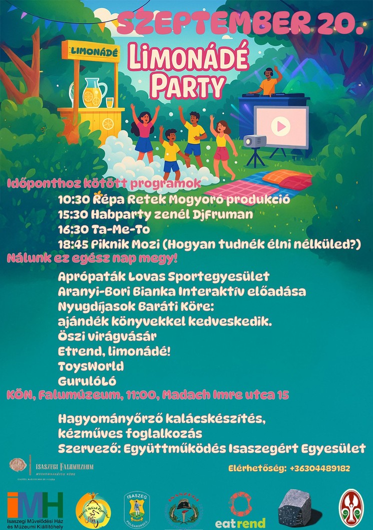 Isaszeg Limonádé Party 2025