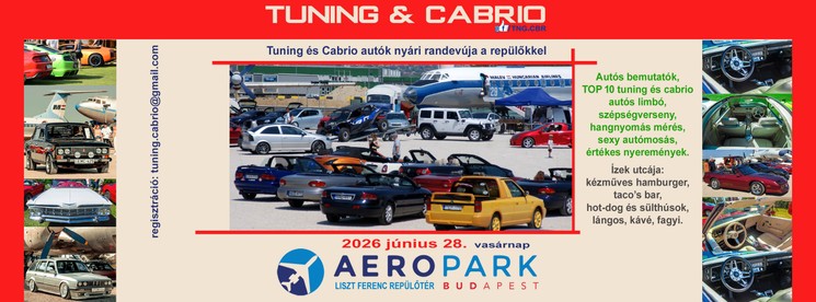 Tuning & Cabrio 2026 Budapest Aeropark