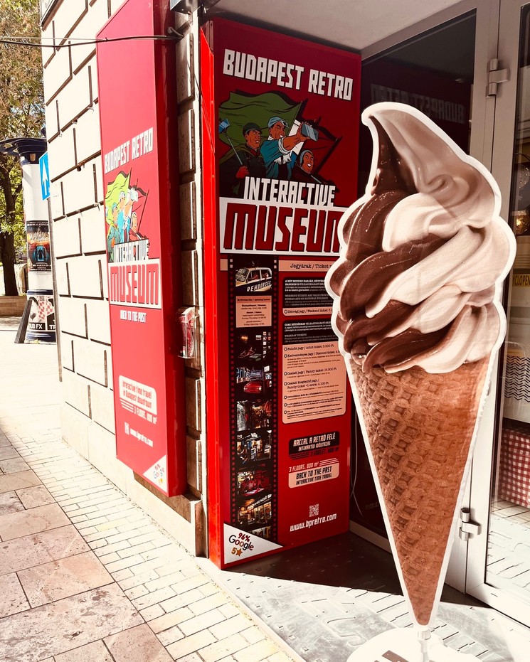 Csavaros fagyi Budapesten, gyere el egy gasztro időutazásra Retró Élményközpontunk Retró Bisztrójába!