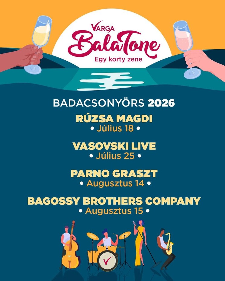 Nyári buli 2026 Badacsonyörs