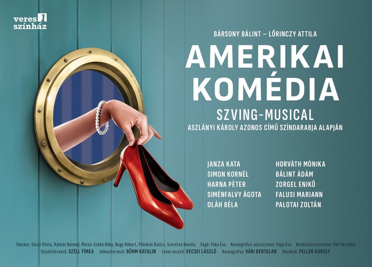 Amerikai komédia szwing musical 2026 -  A Veres 1 Színház vidám előadása