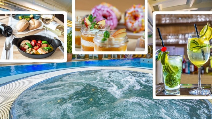  1 éjszakás wellness Harkány. Kedvezményes szombati kikapcsolódás, éjszakai wellness a Dráva Hotelben