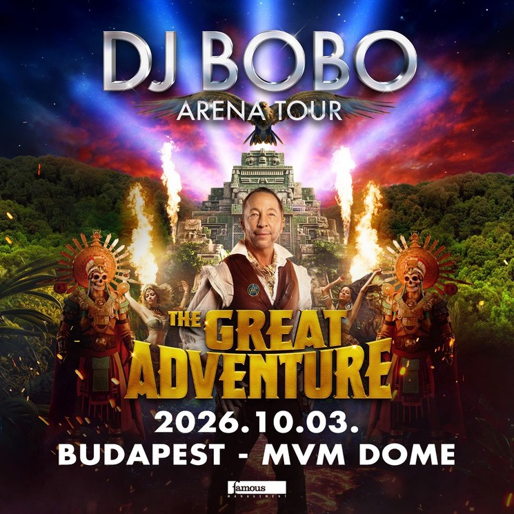 DJ BoBo koncert 2026 Budapest